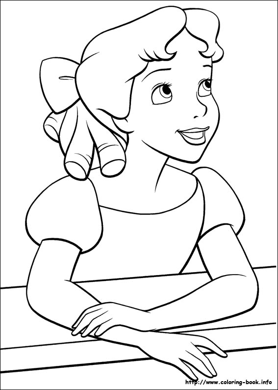 Peter Pan coloring picture